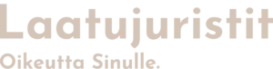 Laatujuristit - Oikeutta Sinulle logo
