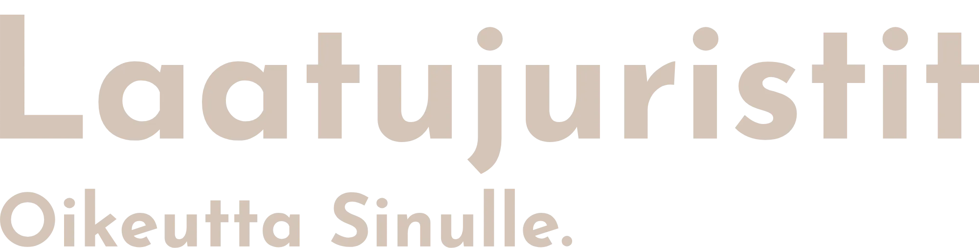 Laatujuristit - Oikeutta Sinulle logo